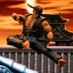 New Stock New Bandi Jada Toys Evil Ryu Player 2 Action Figure New SDCC