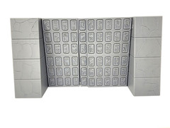 Lost Civilization Breach Ancient Ruin Gateway 1:18 or 1:12 Scale Diorama Gray