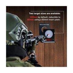Mini Reaction Target 1-Pack – 2 Customizable Sizes (Default 100mm Size wit
