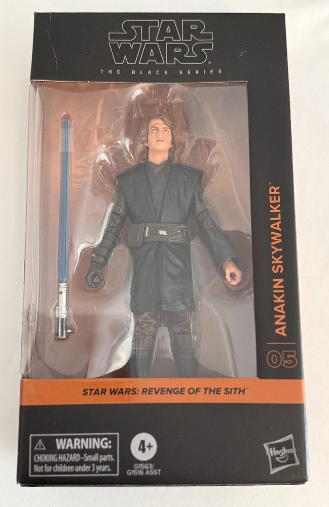 Star Wars Black Series Revenge Of Sith Anakin Skywalker 6″ Figure 05 not mint