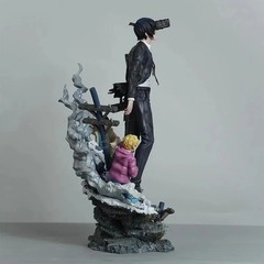 33CM Chainsaw Man Hayakawa Aki Statue GK Figure Anime Model Collectibles Gift