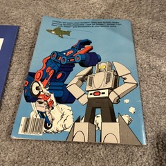 1986 Kenner park toys mask coloring book 1985 Tonka Gots coloring book