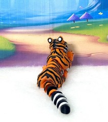 3D Printed Tiger – 6.5″ Articulated Orange Tiger Jungle Animal Fidget Toy