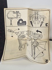 Vintage 1984 Star Wars TRI-LOGO POTF * SPAIN * ONE-MAN SAND SKIMMER * MINT N BOX