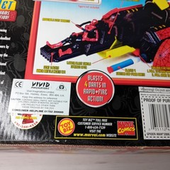 SPIDERMAN 2000 BATTLE JET TOY BIZ NEW IN OPENED BOX – RARE RETRO VINTAGE TOY