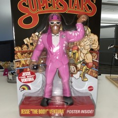 WWE LJN Jesse “The Body” Ventura Chase BLACK CARD Series 2. Ships Same Day!