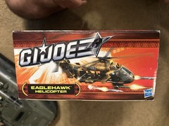 🔥 G.I. JOE Eaglehawk Helicopter Vehicle Set w/ Lift-Ticket Figure • Sealed 🔥