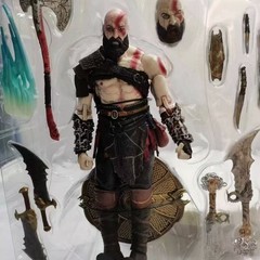 NEW God of War 2024 Kratos & Atreus – 2-Pack Ultimate Action Figures Gift