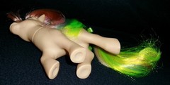 Rose: My Little Pony MLP Vintage Rainbow Pony Confetti #2 VERY GOOD glittery G1