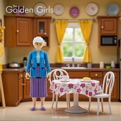 The Golden Girls Sophia Petrillo 3.75-Inch Retro Action Figure