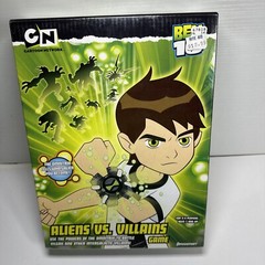 New Ben 10 Aliens Vs. Villains Game Ages 7 and Up Cartoon Network SEALED