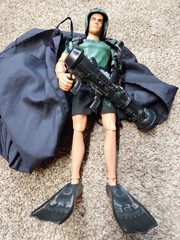 GI Joe Vs. Cobra Spy Troops 12″ Air Assault Barrel Roll Parachute Figure. 1994