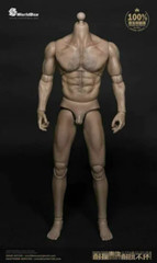 WorldBox 1:6 Scale PVC Durable Male Action Figure Body Fit 12” Head Sculpt Doll