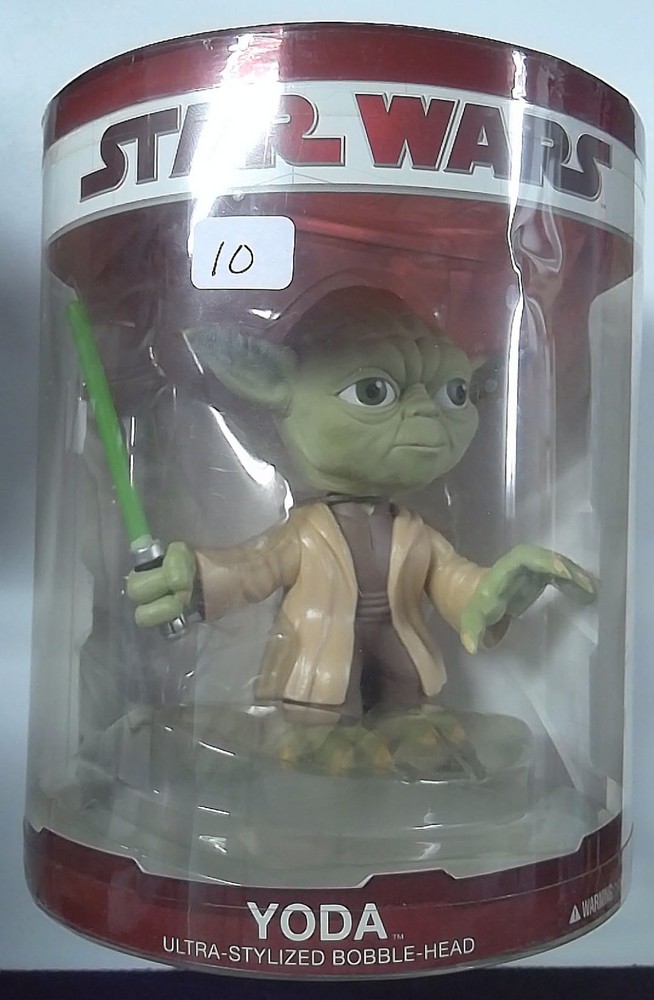 VT097: Star Wars Yoda Bobble-Head New Sealed Funko Ultra-Stylized