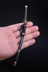 Hot 1/6 Scale Japanese Samurai Metal Katana Samurai Sword Model for 12″ Figure
