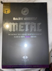 The Batman Who Laughs Black and White Accent Edition Gold Label 7″ Action Figure