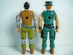 K26i23781 GI JOE 1988 SERIES COMPLETE BUDO MUSKRAT REPEATER HARDBALL SHOCKWAVE