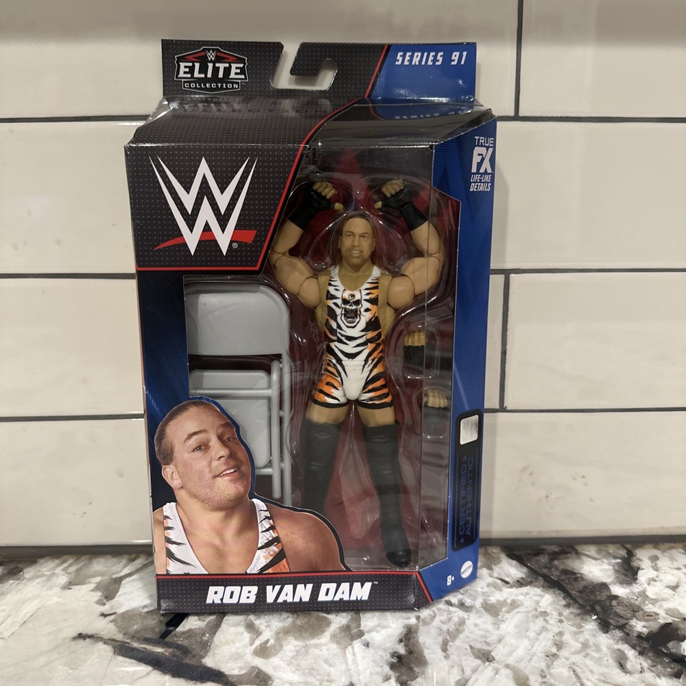 ROB VAN DAM WWE Mattel Elite Series 91 New 6 inch figure Mattel 2021 RVD ECW