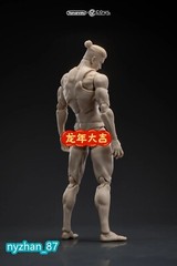 Romankey X COWL 1/12 Flexible 6″Action Figure Male Pale Muscle Joint Body w/Head