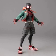 Spider-Man Action Figure Miles Morales Into The Spider Verse Toy Gift With Box ✅