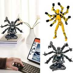 T13 Action Figure,Titan 13 Action Figure, Robot Action Figures 3D Printed Action
