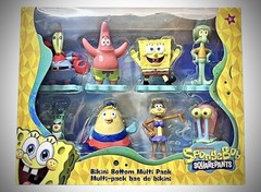 SpongeBob SquarePants Bikini Bottom Multi Pack 8 Figures Birthday Cake Toppers