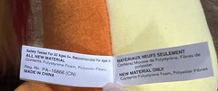 Pokemon Polystyrene Foam, Polyester Fiber filled CHARMANDER 14 inch Stuffed Toy