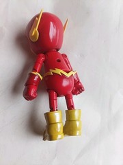 Herocross Hybrid Metal Figuration #017 Flash DC Justice League Open Box clean