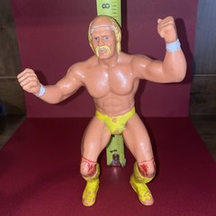 Vintage 1984 Hulk Hogan WWF LJN Titan Sports Action Figure Rubber Wrestler
