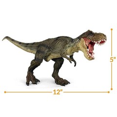 Gemini&Genius Tyrannosaurus Rex with Movable Jaw Dinosaur Roaring Trex Toys
