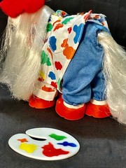 MY LITTLE PONY MLP ARTIST PAINTER PRETTY AS A PICTURE 8 PC OUTFIT ONLY (NO PONY)