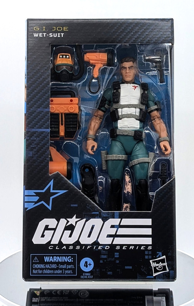 Hasbro G.I. Joe Classified Series G.I. Joe Diver #179 WET-SUIT 6″ Figure!