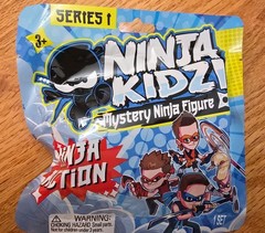 Ninja Kidz Mystery Action Figure Kids Toy Series 1 Ninja Action NEW