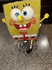 SpongeBob Squarepants -Nickelodeon Plastic Resin Night Light Desk Lamp Tested