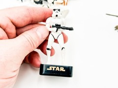 Star Wars Storm Trooper Clone Trooper Lot Rex Action Figures Plastic Die Cast