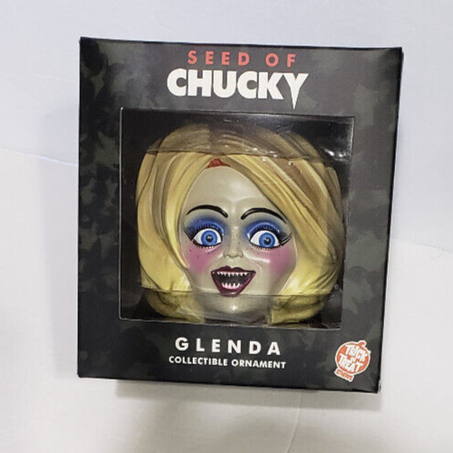 Trick or Treat Studios Holiday Horrors Seed of Chucky Glenda Head Ornament