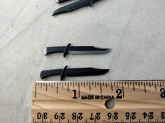 Over Sized Combat Knife 1:12 Scale Weapon Action Figure Accessory Force