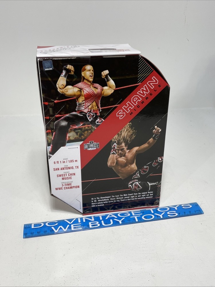WWE Mattel Ultimate Edition Series 4 Shawn Michaels New Elite HBK Action Figure