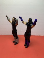 2 / 2011 WWE Mattel Undertaker Figures Black Purple Black Gray Black & Red Hair