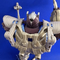 97 Transformers Beast Wars Transmetals Optimus Primal Figure Vintage Hasbro Mace