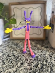 The Digital Circus Jax Articulated 3D Print Toy – Posed Display Figure