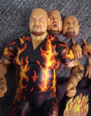 WWE Coliseum Collection Ultimate Edition Bam Bam Bigelow Figure Wrestling Mattel