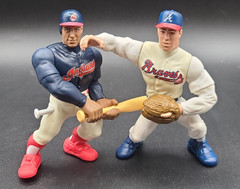 Vintage Starting Lineup Lot Baseball & Football Stars Lot (Player Names Listed)