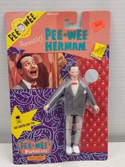 Pee-Wee Herman Matchbox Vintage 1988 Pee Wee’s Playhouse Figure Sealed