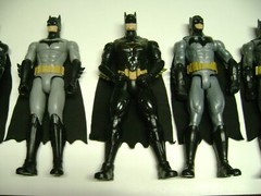 DC Comics Batman Large Action Figures lot of 5, 11 1/2 inches tall