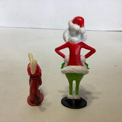 2019 The Grinch Movie Figures Max 2″ & Grinch 3″ PVC Cake Topper