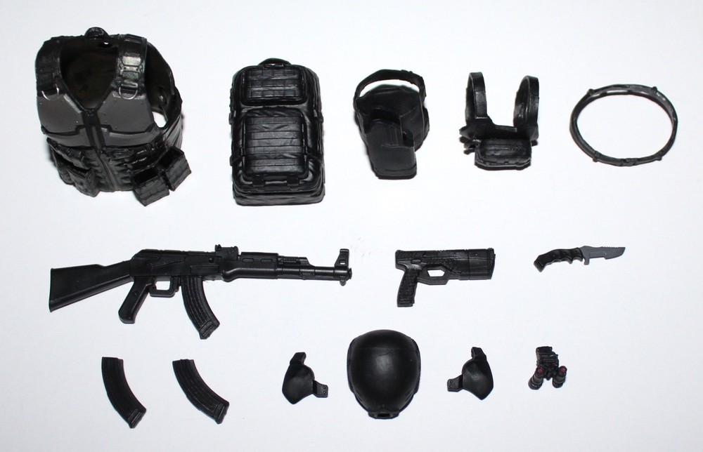 RIOT GEAR SET – Upgrade Accessories – VALAVERSE ACTION FORCE 6″ Scale 1/12