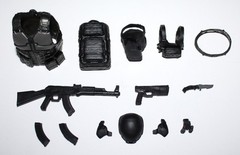 RIOT GEAR SET – Upgrade Accessories – VALAVERSE ACTION FORCE 6″ Scale 1/12