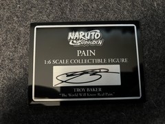 Rocket Toys Tendo Pain | Hand Signed Plaque by Troy Baker (Voice Actor)