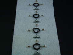 Gi Joe 3.75in 3 3/4in O-ring T-Hook Screws 20 piece replacement waistband O-ring